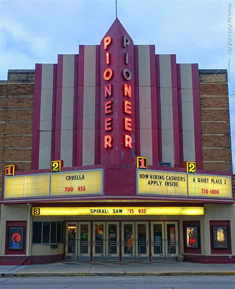 Pioneer theater - ACX Pioneer 3 Theatre - Nebraska City. 110 S. 11th Street Nebraska City, NE 68410 (402) 873-6487 (402) 873-4528 . Email address: guestservices@acxcinemas.com . Theatre Information. Policies. …